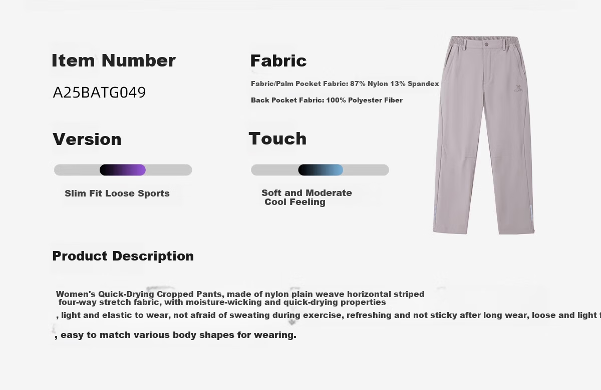 CAMEL Outdoor Quick-Dry Paratrooper Pants for Men, Spring And Summer Ice-Cool Elastic Breathable Sweat-Absorbing Hiking Mountain Climbing Sports Pants 9048 XL 16