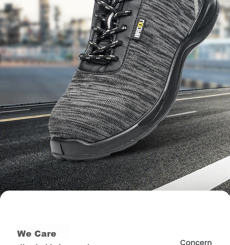 Honeywell Safety Shoes with Anti-Smashing, Anti-Puncture, Anti-Static, Protective Features SHBS00102 Lightweight Athletic Shoes Size 43 3