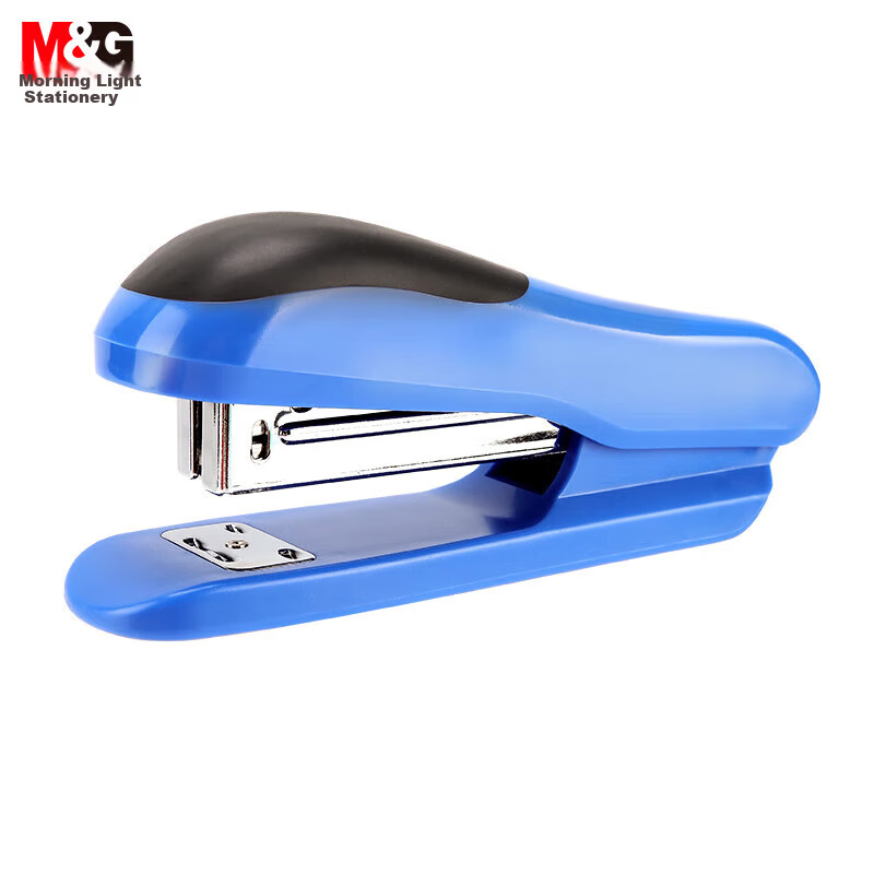 M&G 12# Stapler, Durable And Portable, Business Metal Stapler, Office Supplies, Blue, Single Pack, ABS92722