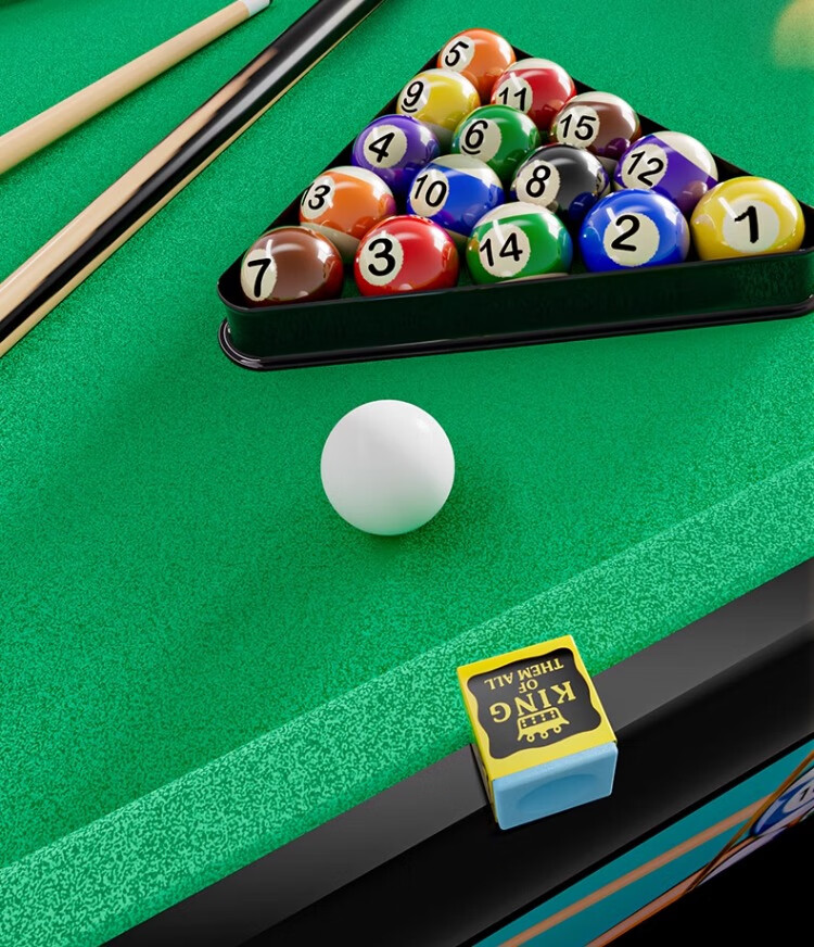Beibeijia Fun Large High-Leg Pool Table, Indoor Billiards, Parent-Child Interactive Toy, Birthday Gift for Boys And Girls 1