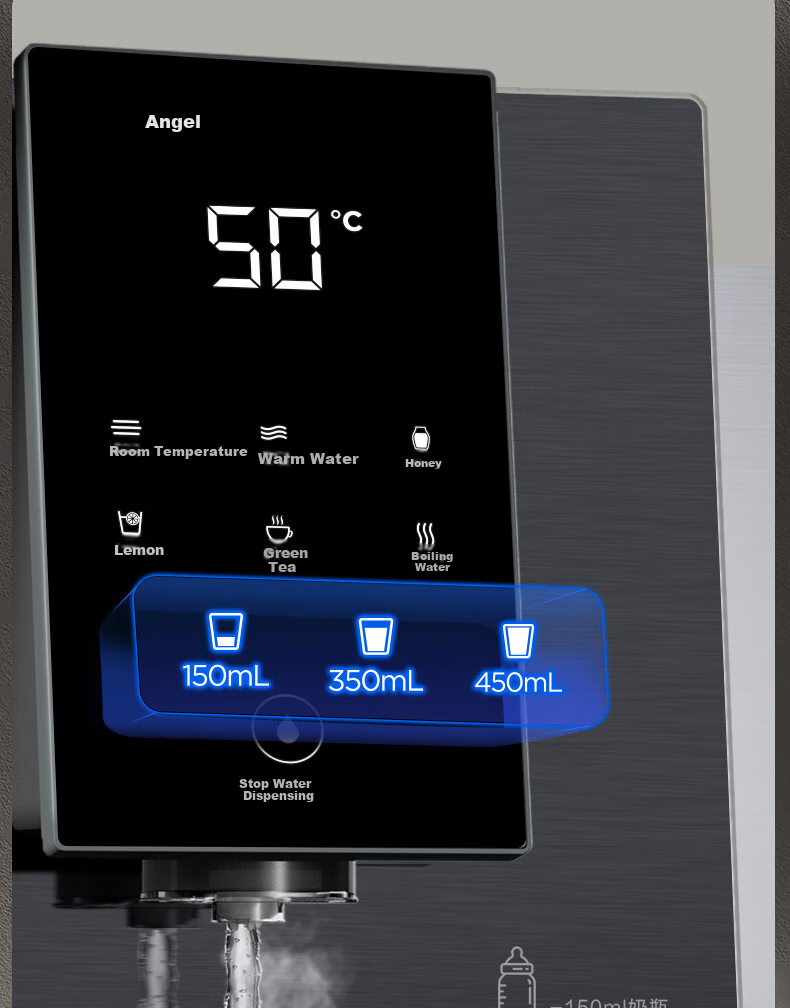 Anjier Whole House Water Purifier Home Three-Piece Set [Yulong Pro1200G + 3526 Pre-Filter + 3611 Under-Sink System], Reverse Osmosis Under-Sink Filter 24
