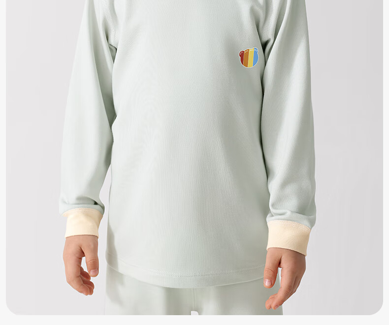 Beitais Kids Thermal Base Layer Shirt Spring Autumn Boys Girls Warm Ginger Heat Baby Single Warm Top Autumn Wear 21