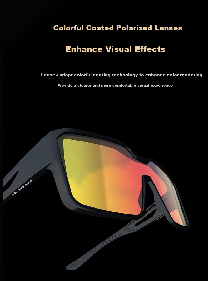 GUB Cycling Glasses, Myopia Over Glasses, for Men And Women, Outdoor Running, Mountain Climbing, Road Biking, Mountain Biking, Protective Goggles, Windproof And Dustproof Lenses 13