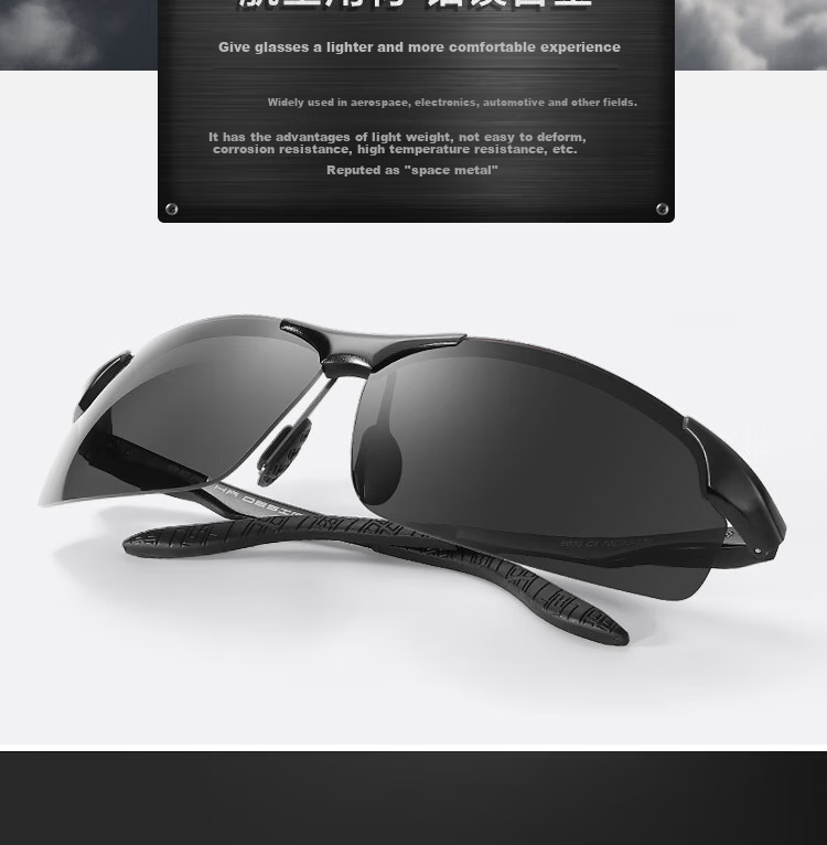 Bertha Polarized Sunglasses for Men, Day And Night Use, Photochromic, Driver-Specific, Outdoor Cycling Glasses 4