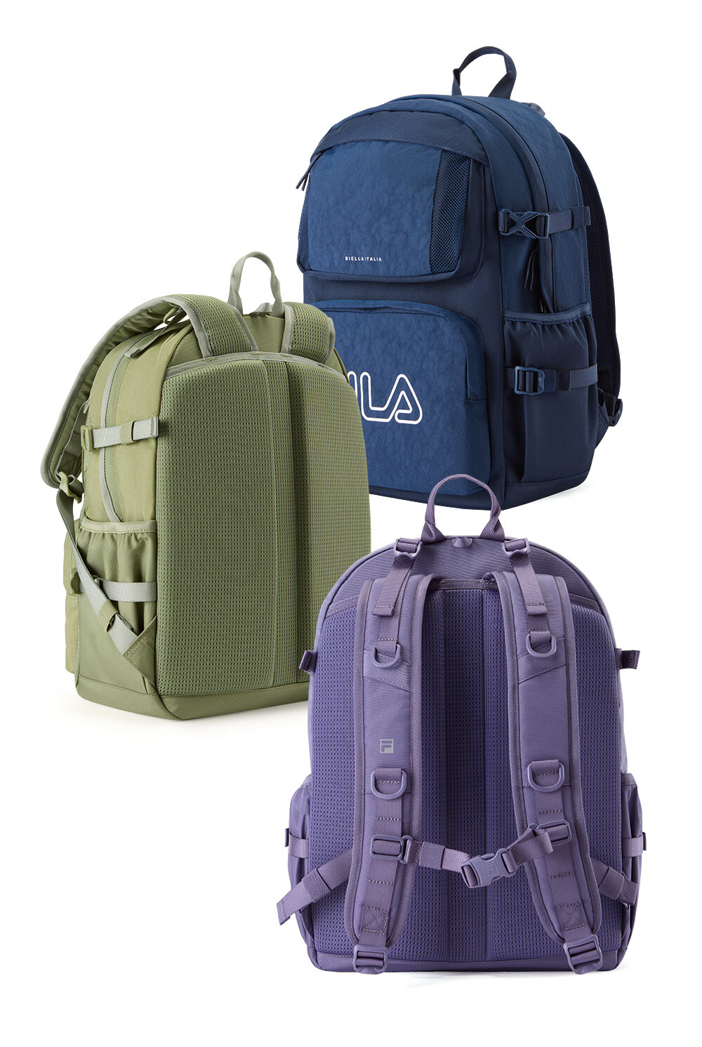 FILA Kids Backpack 2026 Large Capacity Junior High School Student Shoulder Bag for Boys and Girls 26