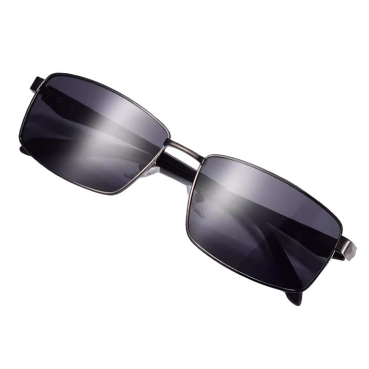 Chuangguo 2026 New Polarized Sunglasses for Men, UV Protection, Anti-Glare, Driving Glasses for Nearsightedness, High-Definition Sunglasses