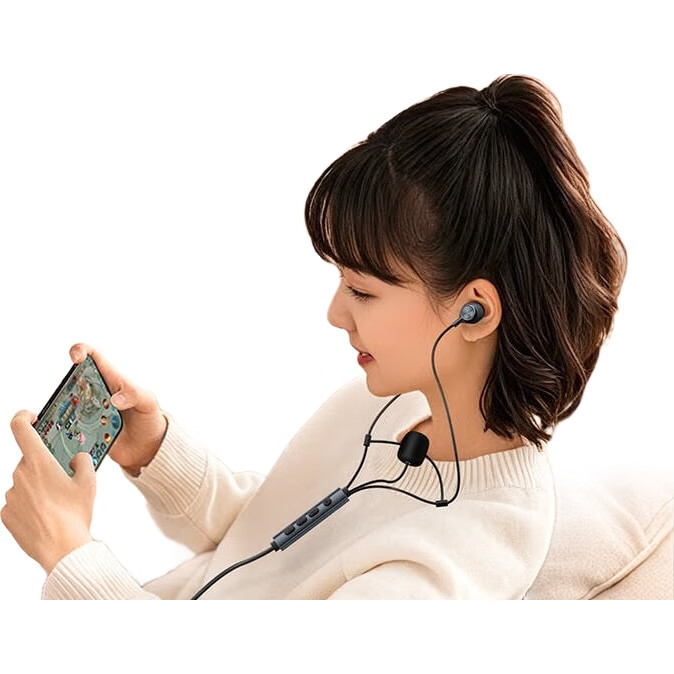 Наушники с микрофоном Kpods SE Black, для караоке, компьютера, записи, с шумоподавлением