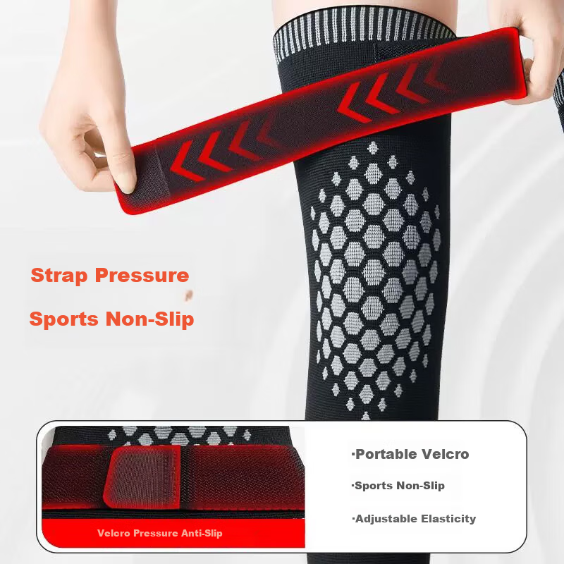 Bejirog Knee Warmer for Arthritis And Cold Legs, Mugwort Heating Pad for Elderly Women And Men, Self-Warming Leg Brace for Winter