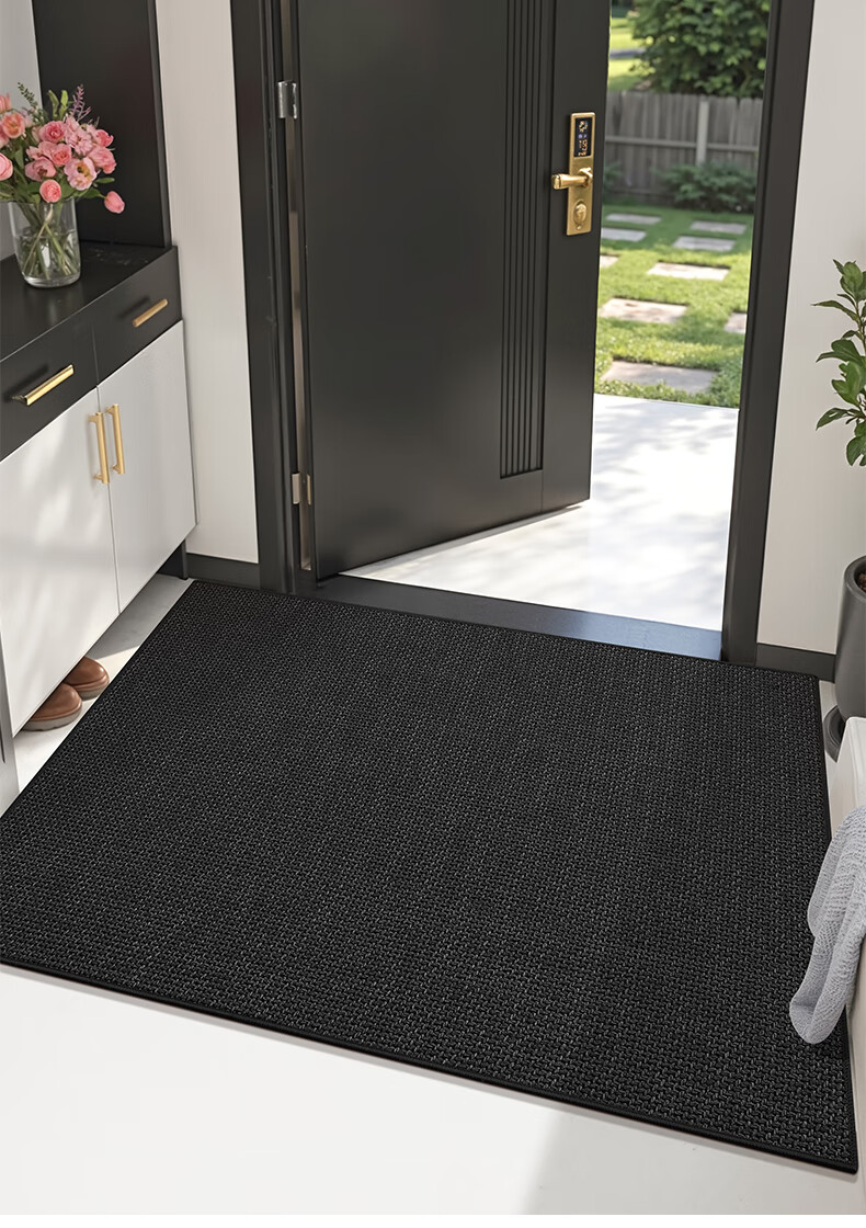 Dajiang Entrance Mat, Doorway Rug, Entryway Mat, Foyer Mat, Luxurious High-End Carpet for Entrance Doors, 80x120cm 3