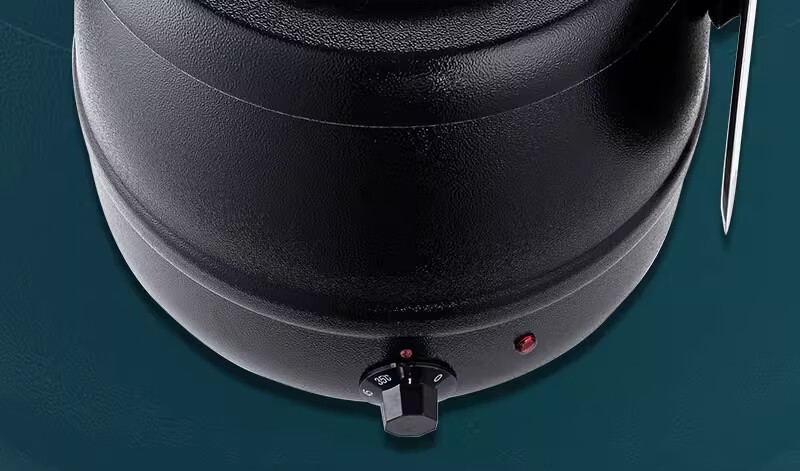 Danshi Zhiyuan Hotel Buffet Electric Heated Soup Warmer Pot 10L Black/Large Mouth Lid 304 Stainless Steel (Jingcang) 11