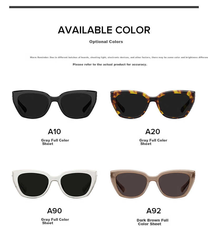 QINA [Brand Recommendation] Butterfly-Shaped Large Frame Sunglasses for Women, Gift for Girls, QN3016A20 8
