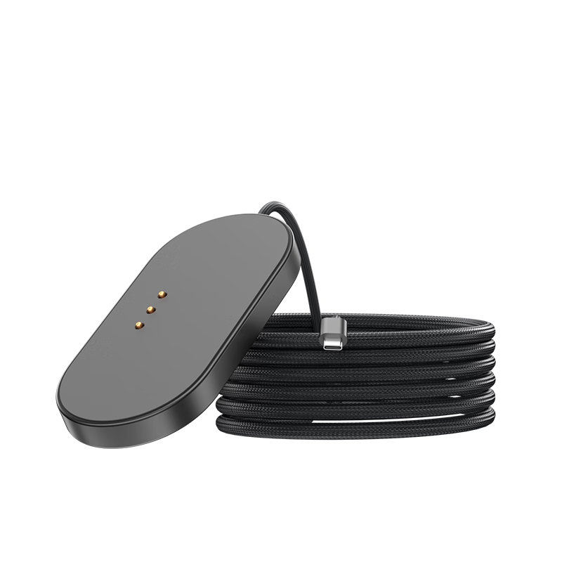Jingshan iPad Magnetic Charging Cable Portable Fast Charger 18W Tablet Back Charger Compatible with iPad M2~M3 12.9/13 Inch