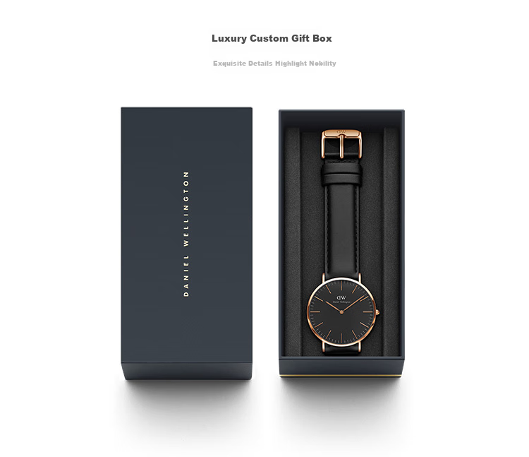 DanielWellington DW Men's Watch, Classic Leather Simple Fashion European And American Quartz Wristwatch, Birthday Gift for Boyfriend, DW133 5