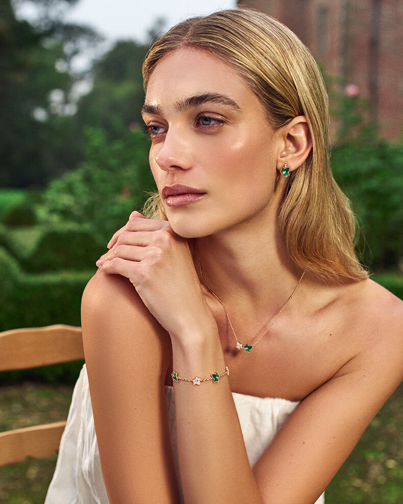 LOLA ROSE Evergreen Ivy Necklace for Women, Holiday Gift, Birthday Present for Girls 10
