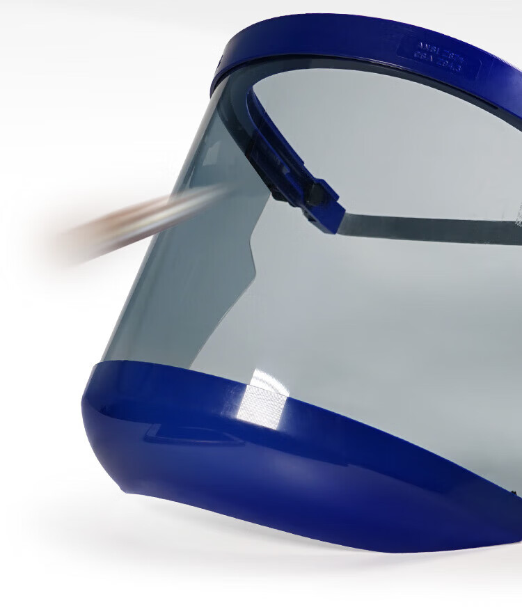 BLUE EAGLE FCA8 Arc Flash Resistant Face Shield 11.3 Cal Insulated Impact and Splash Protective Visor with Cap Mount (Helmet Not Included) 6