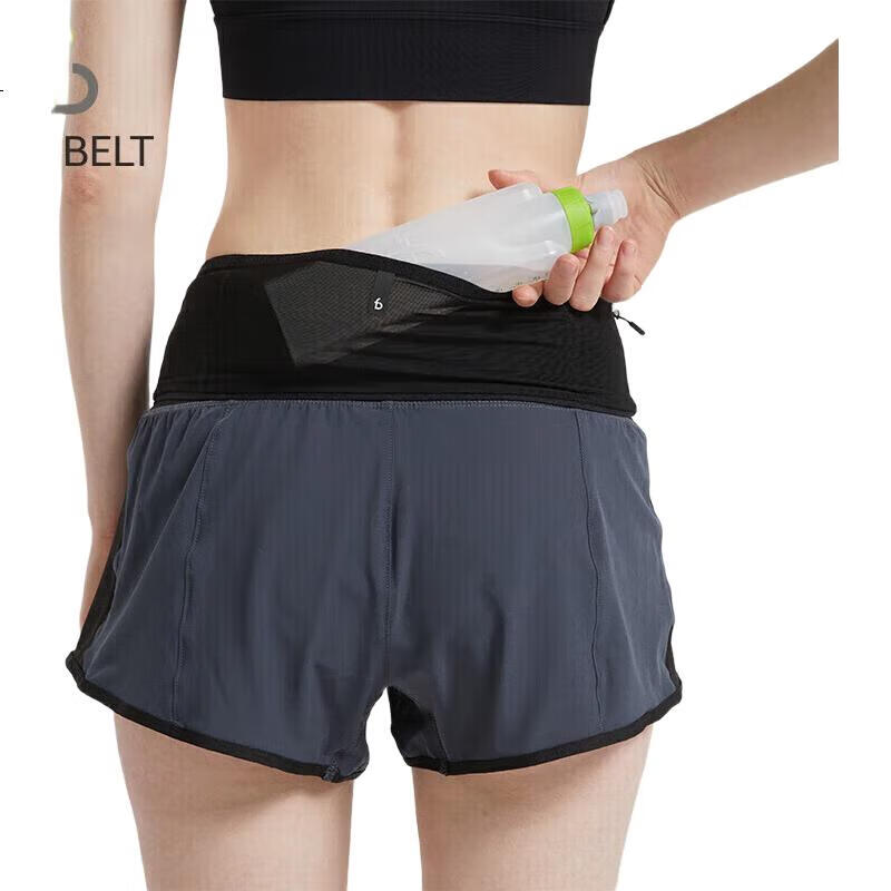 Парашют для бега Flipbelt, размер XL, цвет Cool Carbon Gray, подходит для бега, велоспорта, туризма