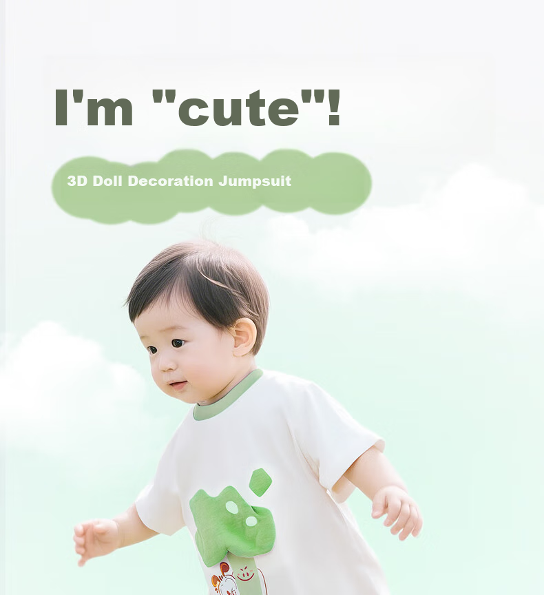 BOBDOG Baby Clothes, Summer Thin Style, Girl Baby Romper, Infant Clothing, Summer Outfit, Onesie 1
