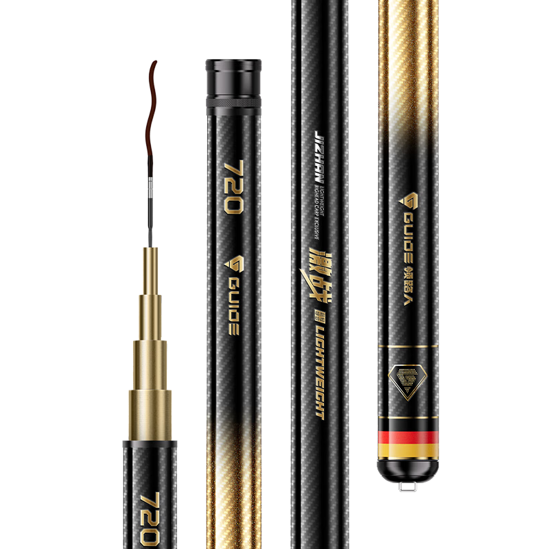 Leader Battle Ultra-Light Composite Fishing Rod Super Hard Carp Rod Hand Rod Pole Fishing Rod 8.1m