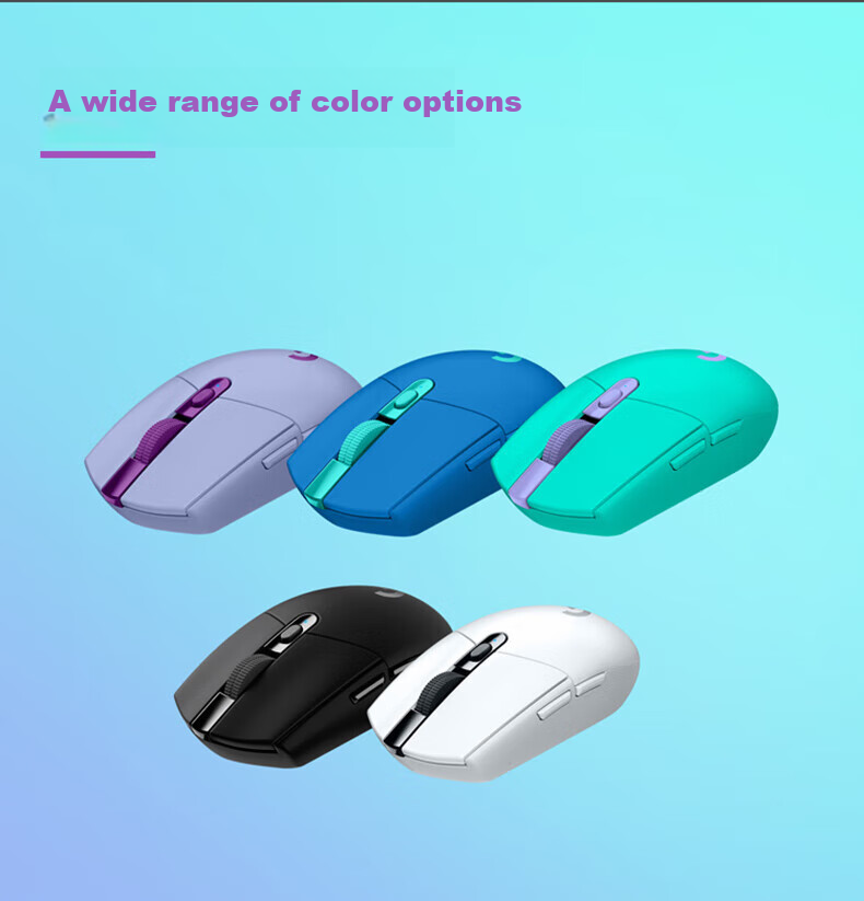 G G304 LIGHTSPEED Wireless Gaming Mouse, Lightweight Compact Mouse, Customizable Macro Programming, Blue Esports Gift Box 6