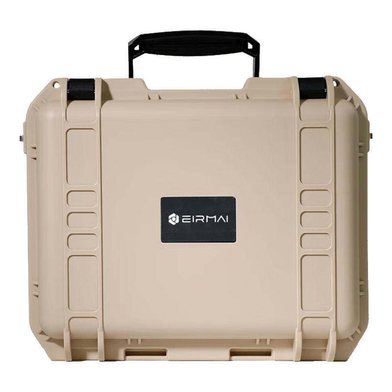 EIRMAI R102 Suitable for DJI Mini 4 Pro/3 Pro/3 Drone Storage Bag, Fly-Friendly Kit, Camera Case, Handheld Box, Accessories, Single-Shoulder Waterproof Safety Case, Sand Color