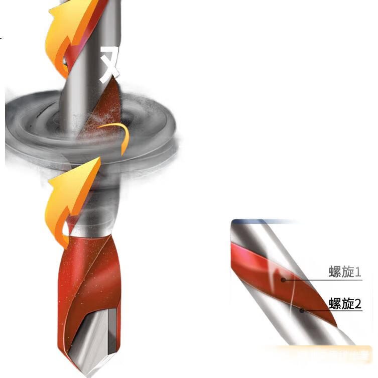 Алмазное сверло DELIXI ELECTRIC Bawang Drill, для керамической плитки, стекла, мрамора, бетона, 10 мм, арт. DLX-G5-5-10