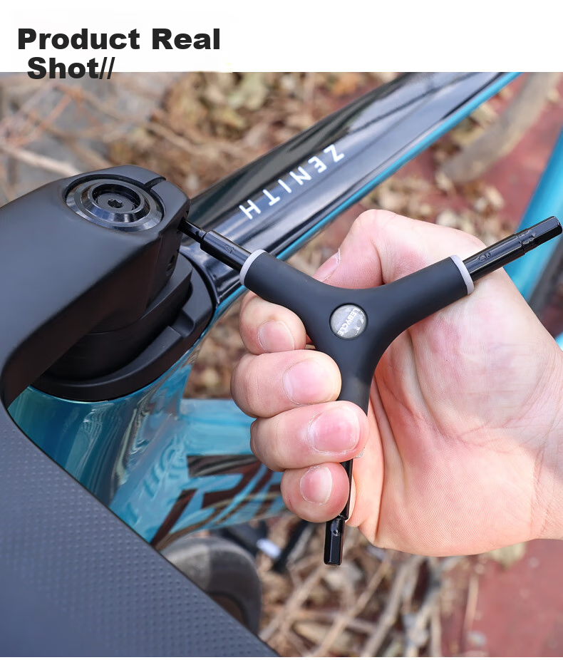 LEBYCLE Three-Way Y-Shaped Hex Tool 4/5/6mm Wrench, Suitable for Mountain And Road Bikes, Portable Cycling Repair Kit 6