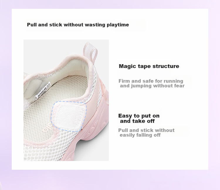 BALABALA Children's Shoes, Baby Walking Shoes, Kids' Sports Sandals, Infant Footwear, Shallow Mouth, Summer 2025 Mesh, 208225145016 6