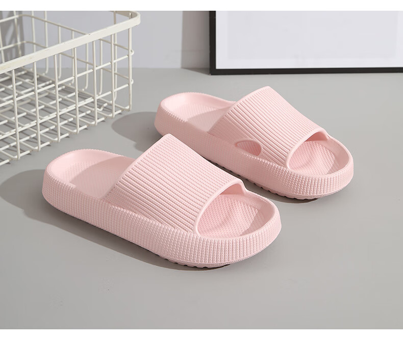 CARTELO Women's Slippers Home Bathroom Indoor Outdoor Soft Sole Shower Sandals Pink 36-37 1606 1