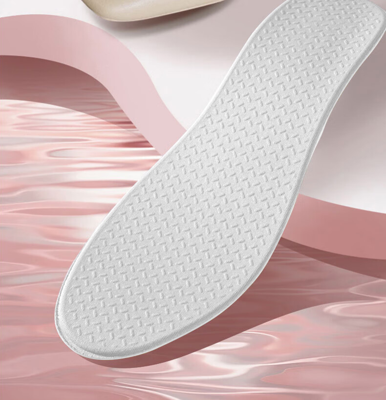 FOOTOPPO Antibacterial Latex Insoles for Men Summer Ultra-Thin Soft Elastic Insoles Military Training Sports Shock Absorption Sweat-Absorbing Breathable Thin Insoles 7
