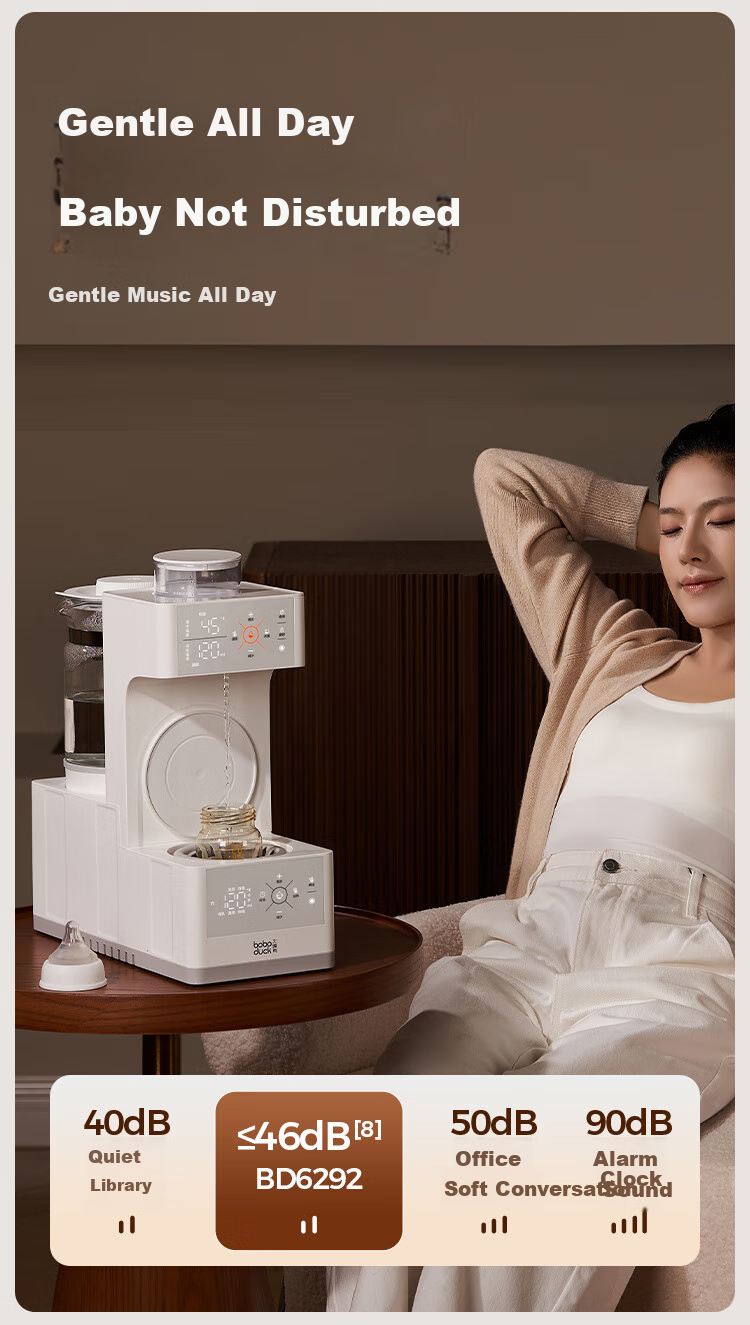 Boboduck Constant Temperature Kettle Baby Formula Dispenser Three-In Milk Maker All-In Feeding Station with Temperature Control 1.5L 6292 22