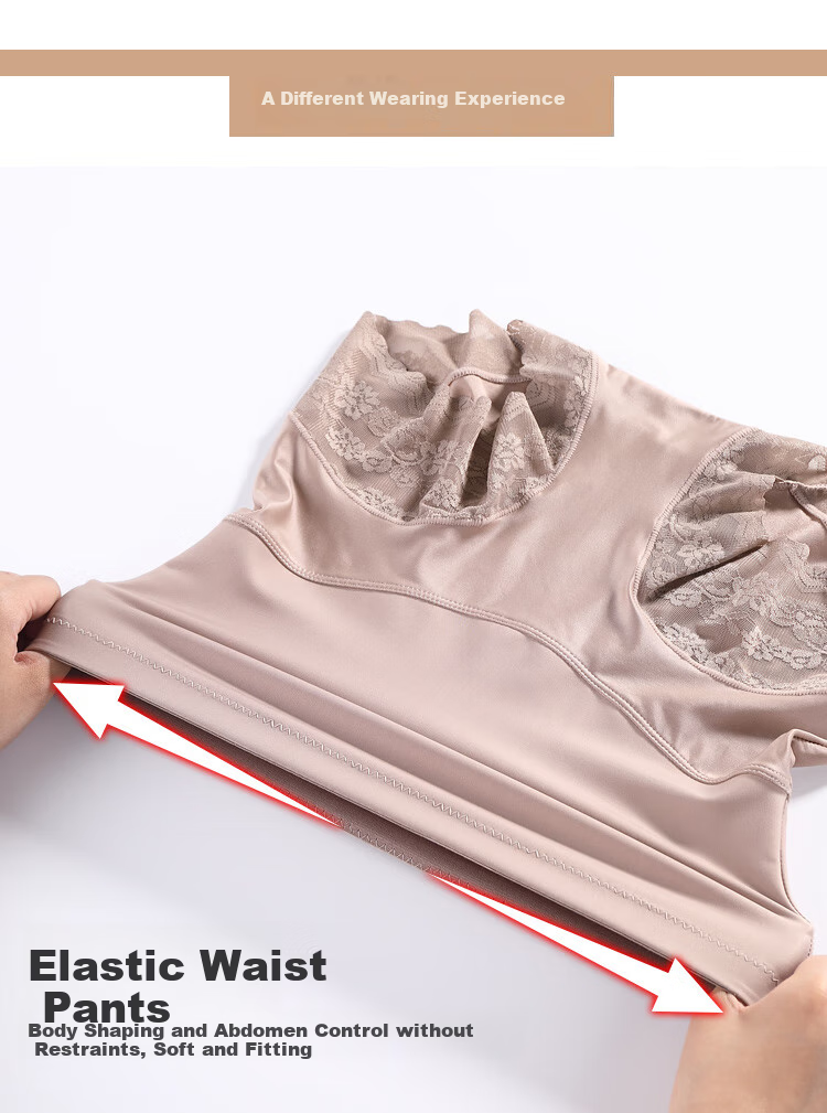 Bejirog High-Waisted Tummy Control Shapewear Underwear for Women, Postpartum Body Shaping, Strong Belly Slimming, Thin Summer Style 7