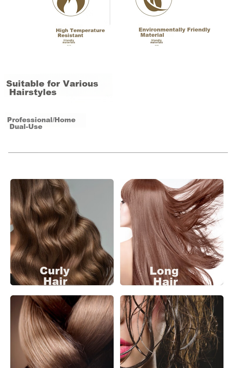 Bingyou Wide-Tooth Comb, Matte Curling Iron for Men And Women, Large Size Hair Comb, Styling Tool, Big-Tooth Comb 4