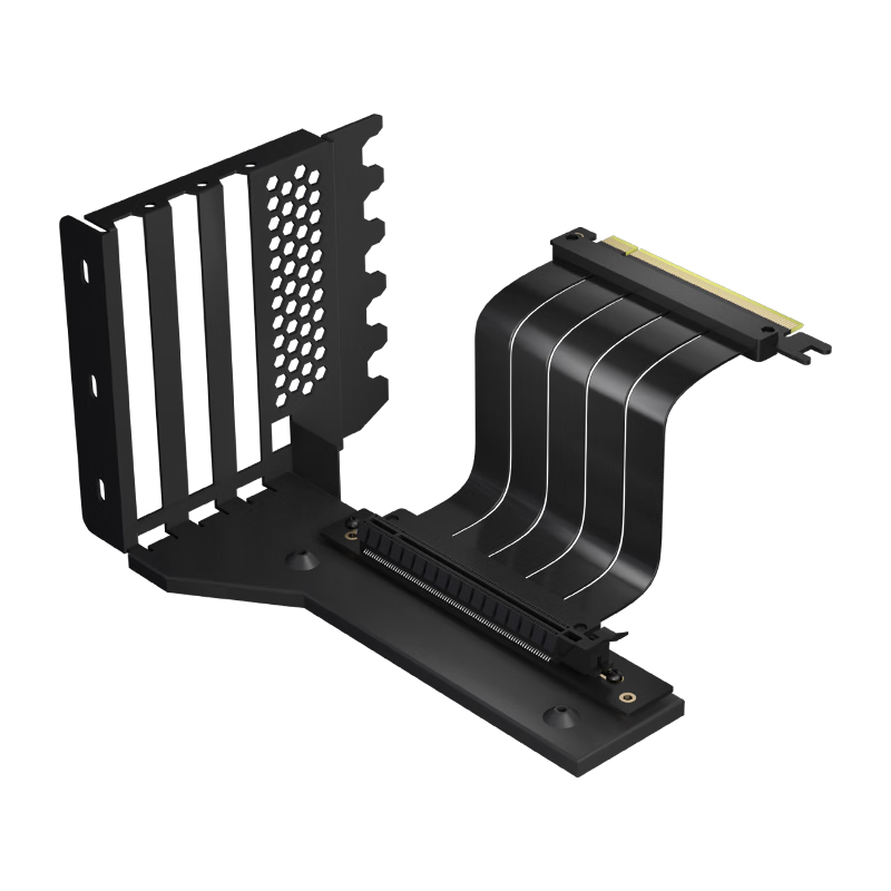 GeChushi PCIe 4.0 Vertical GPU Bracket for 3-Slot Thick PCIe 4.0 Graphics Cards, Compatible with NVIDIA RTX 4000 Series and AMD RX 7000 Series