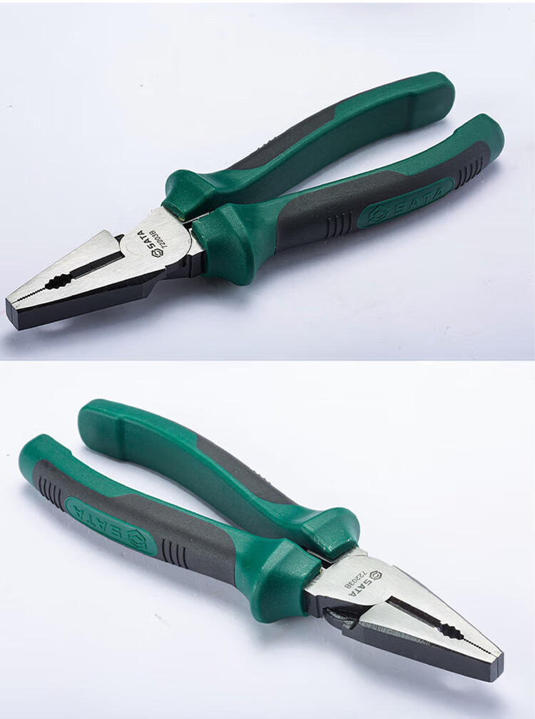 SATA 8" Effort-Saving Steel Wire Pliers 72203B 3