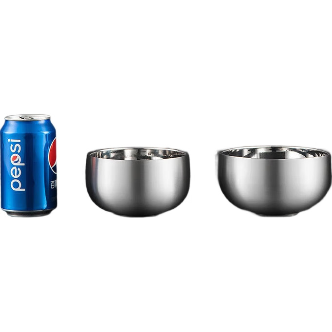 MAXCOOK Миска из нержавеющей стали 316L, двойная изоляция, для супа, риса, лапши, 13 см, MCCU2029