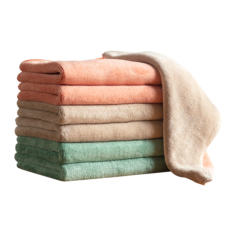 Mr Clean Double-Layer Thickened Household Cleaning Cloths Microfiber 20x30cm 3-Pack Kitchen Cloths Large Size Car Wash No Watermarks