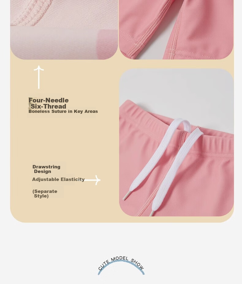 Niduoxiong Children's One-Piece Swimsuit for Boys And Girls, Original Yarn Sun Protection Chlorine-Resistant Swimwear for Toddlers And Kids Summer Swimwear 13