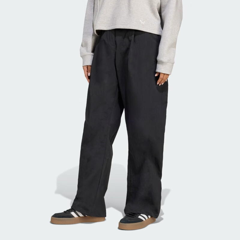 Adidas Trefoil Series, Women's WOVEN PANT Woven Trousers, JX8111, Black, Size S 1