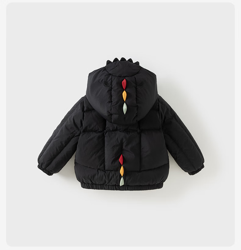 DAVE & BELLA Boys White Duck Down Winter Jacket Waterproof A-Class Kids Coat 2