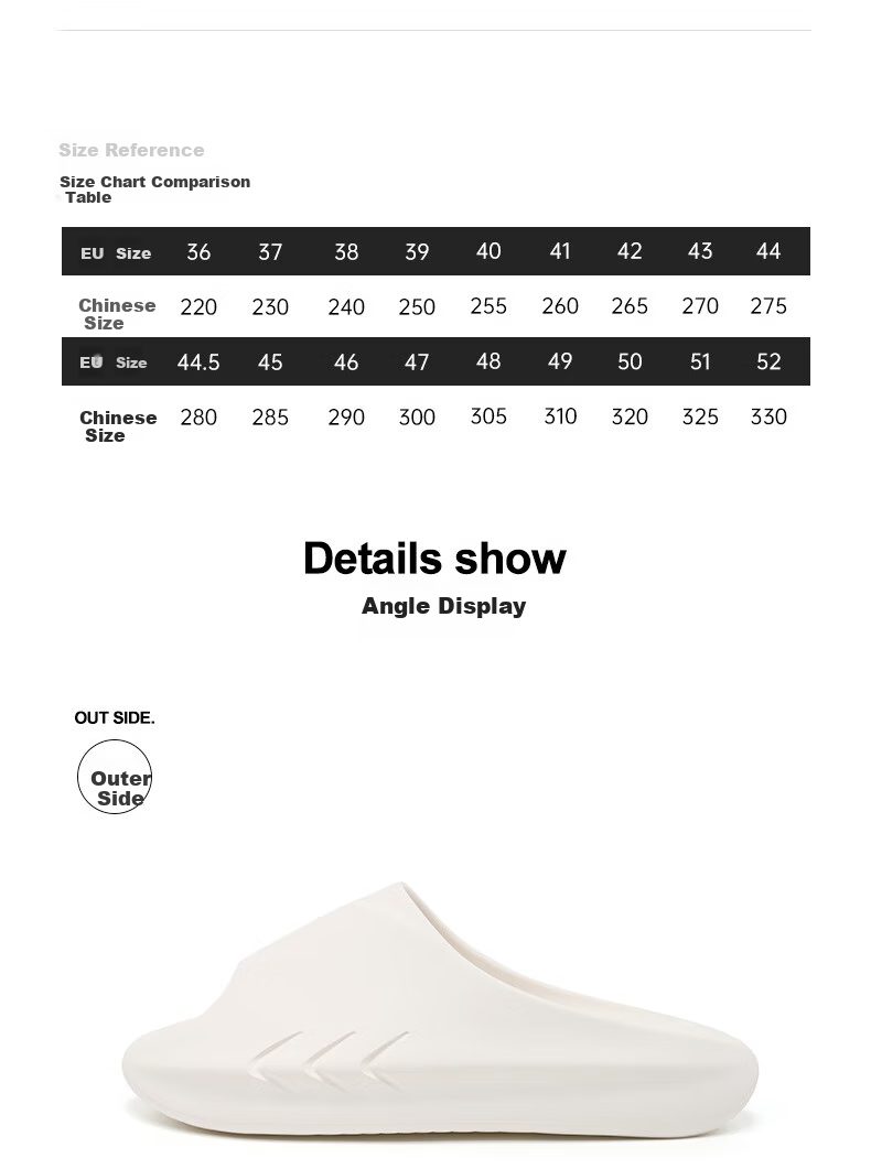 RIGORER Shark-Shaped Antibacterial And Odor-Resistant Slippers for Men, Outdoor Wear, Summer Couples, Non-Slip Thick-Soled Basketball Sports Sandals for Wome 10