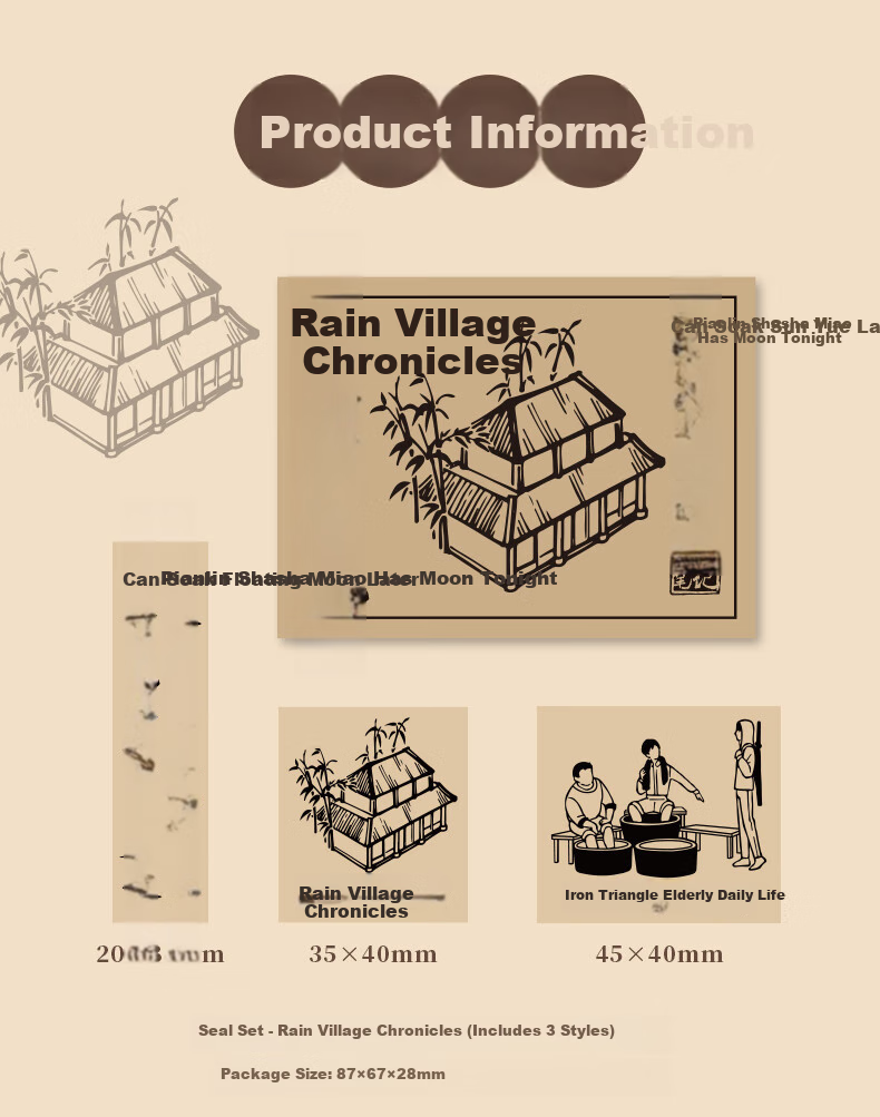Kinbor Desert Eye Grave Robbers' Chronicles Acrylic Fluorescent Sand Seal Children's Gift Birthday Handmade DIY Decorative Stationery Set Anime-Style DT57496 2