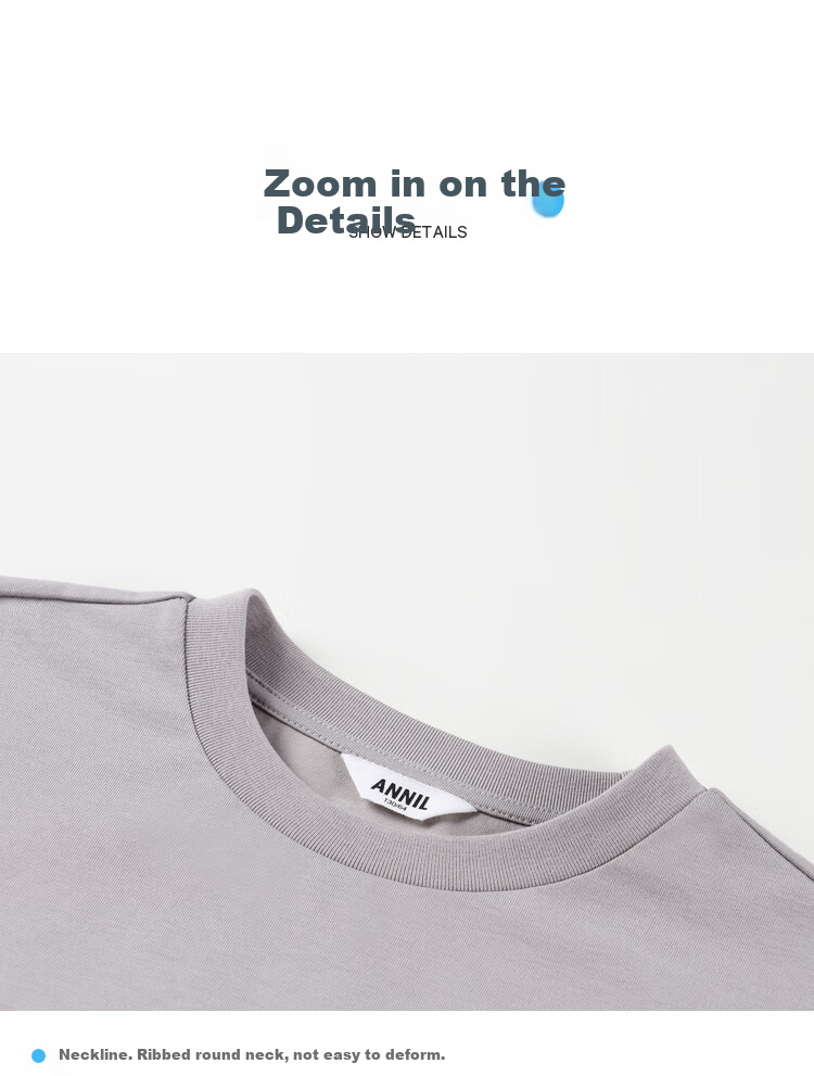 Annil [7A Antibacterial] Children's Short Sleeve T-Shirt, Parent-Child Outfit, Summer Moisture-Wicking Breathable Casual Top 25