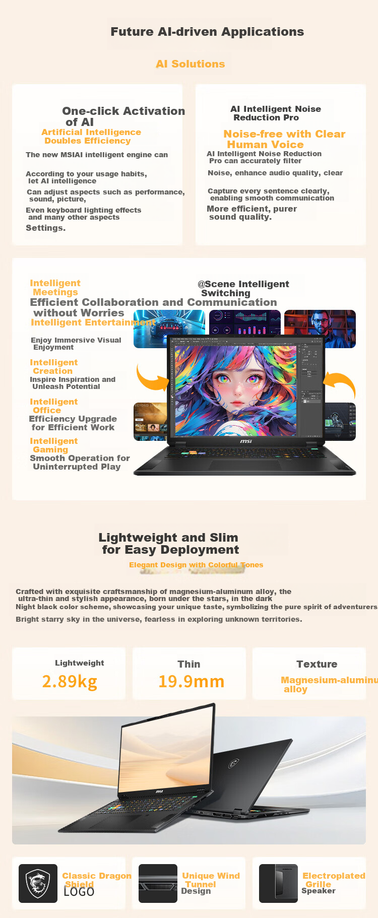 MSI Jueying 18 AI + Ryzen Edition 2025, Subsidized, 18-Inch Thin And Light Gaming Laptop (Ryzen AI 9 HX, 370 RTX50, 64GB RAM, 2TB Storage, 4K Display) 4