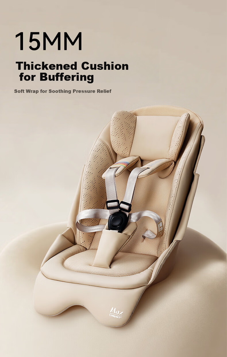 Bebebus Butterfly Stroller Max, Lightweight Foldable Baby Carriage, Reversible Seat And Lie-Flat, Shock-Absorbing, Portable Stroller for Toddlers 6