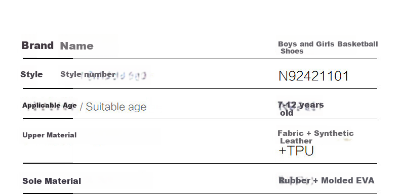 361° Hanjiang | Children's Basketball Shoes, Summer Practical Training, Youth Hard Court Wear-Resistant Basketball Shoes, Blue, Size 41 17