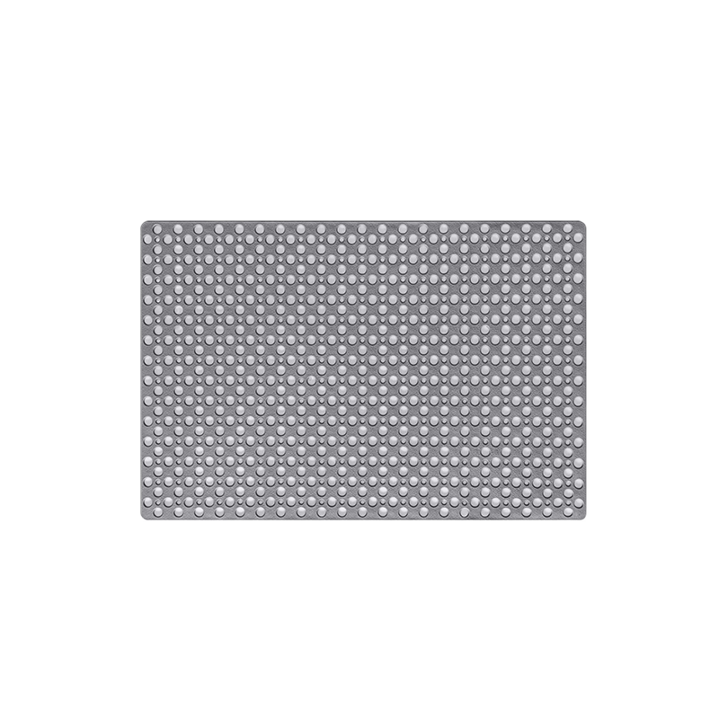 JD Jingzao Piupiu Non-Slip Shower Mat Bath Floor Mat Anti-Slip Bathroom Foot Pad Gray 80x120cm