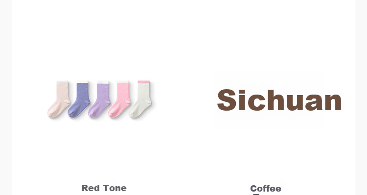 BALABALA Children's Socks Cotton Autumn New Style Color-Block Student Socks for Boys And Girls Mid-Calf Socks Five Pairs Pack 209925172206 23