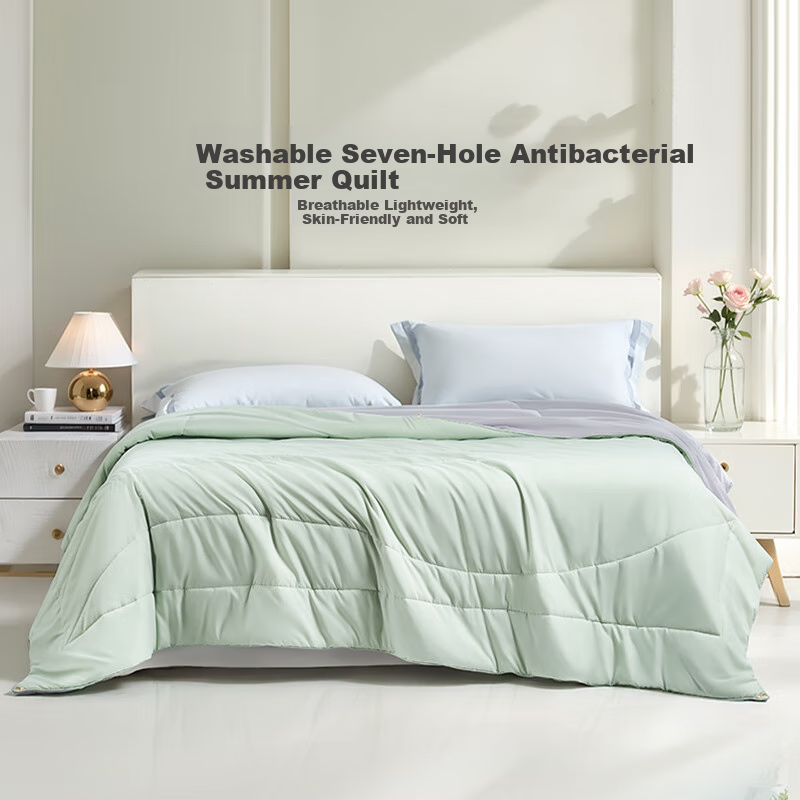 FUANNA × JINGDONG Customizable Summer Cooling Quilt, Washable Air Conditioning Blanket, Single Thin Quilt Core, Approximately 3 Jin (1.5 Kg), 230×229cm