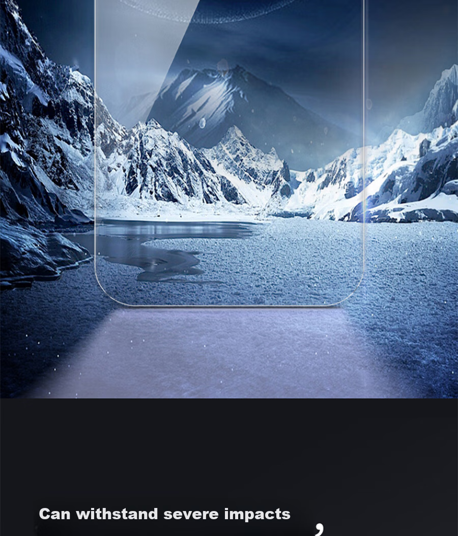 ESCASE Honor X30 Tempered Glass Screen Protector, Full Coverage, High Definition Glass Protective Film, Transparent 9