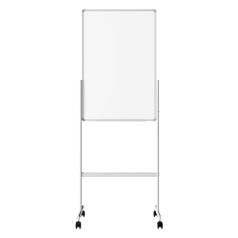 Deli 90*60cm Magnetic Whiteboard Writing Board, Movable Office Double-Sided Small Blackboard, Home Teaching Children's Drawing Board, Standing Memo Board for Meetings And Training [Jian Shu Series]